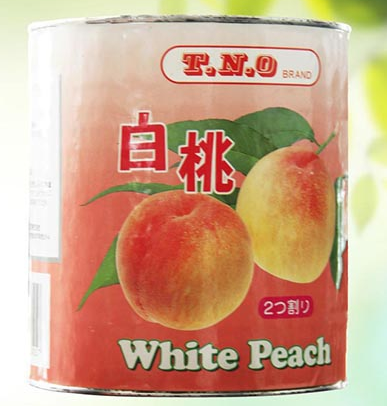 白桃罐頭 白桃罐頭