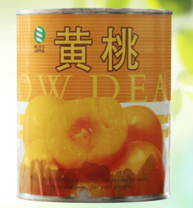黃桃罐頭 黃桃罐頭